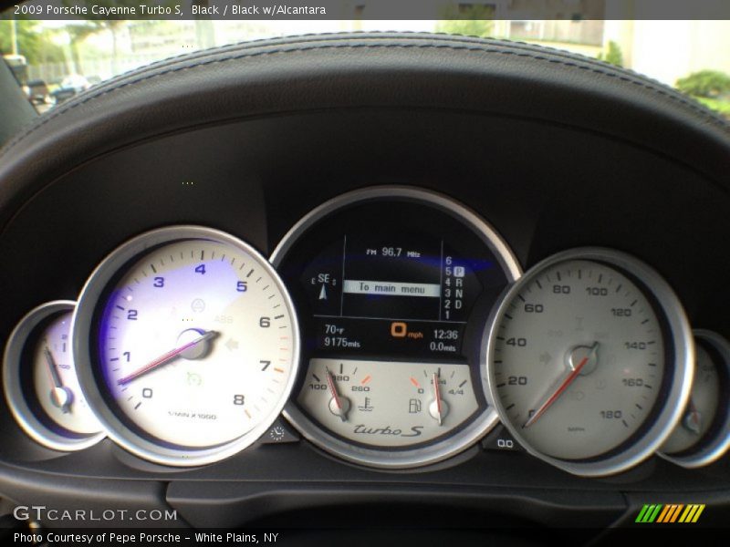  2009 Cayenne Turbo S Turbo S Gauges