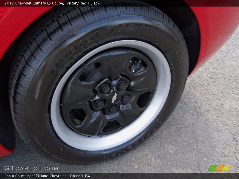 Victory Red / Black 2012 Chevrolet Camaro LS Coupe
