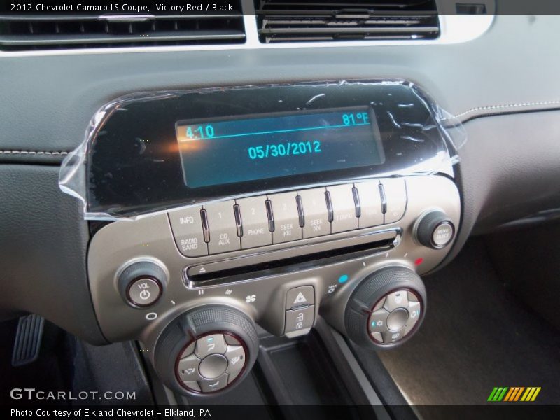 Victory Red / Black 2012 Chevrolet Camaro LS Coupe