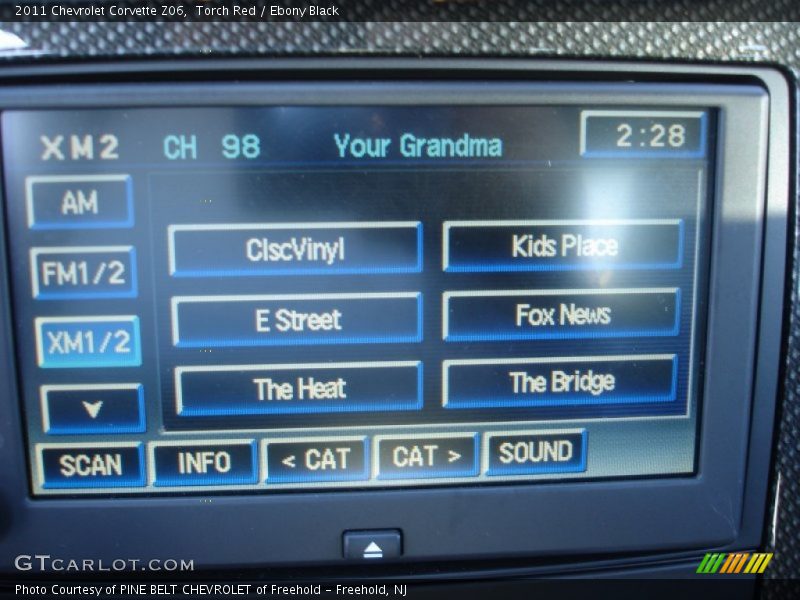 Torch Red / Ebony Black 2011 Chevrolet Corvette Z06
