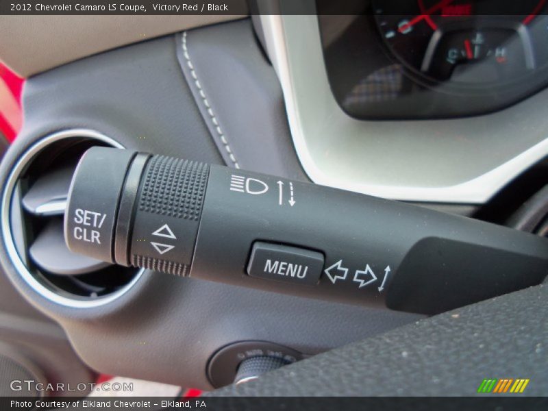 Victory Red / Black 2012 Chevrolet Camaro LS Coupe