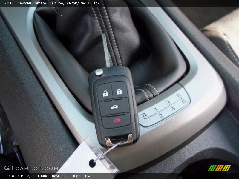 Victory Red / Black 2012 Chevrolet Camaro LS Coupe
