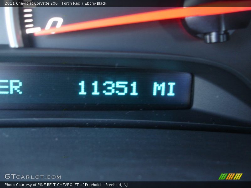 Torch Red / Ebony Black 2011 Chevrolet Corvette Z06