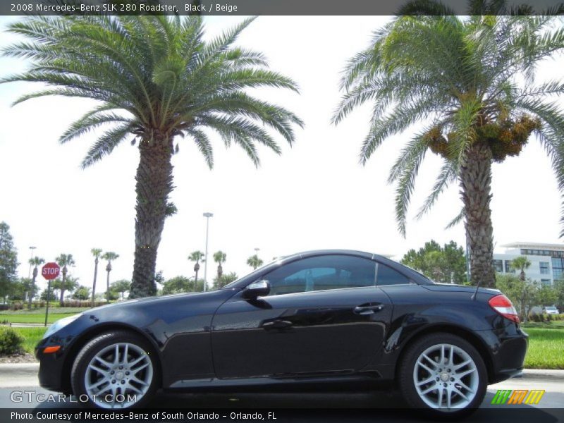  2008 SLK 280 Roadster Black