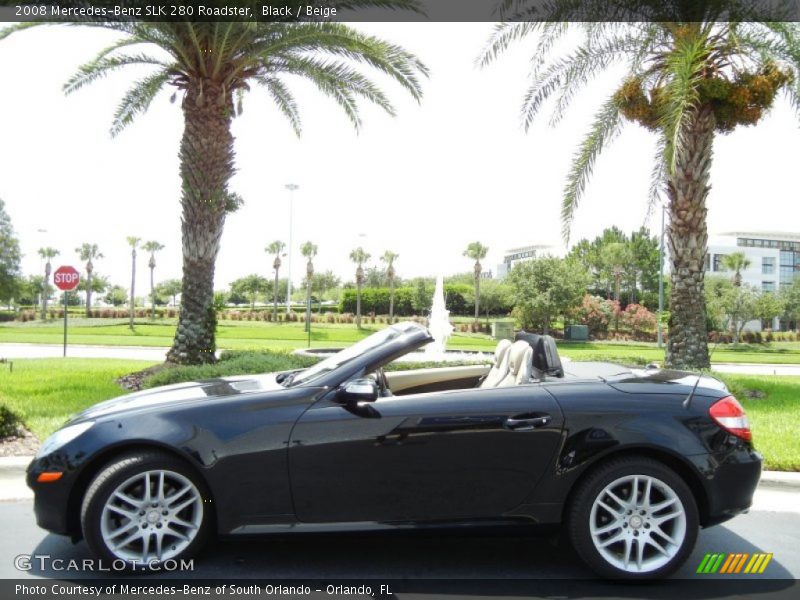  2008 SLK 280 Roadster Black