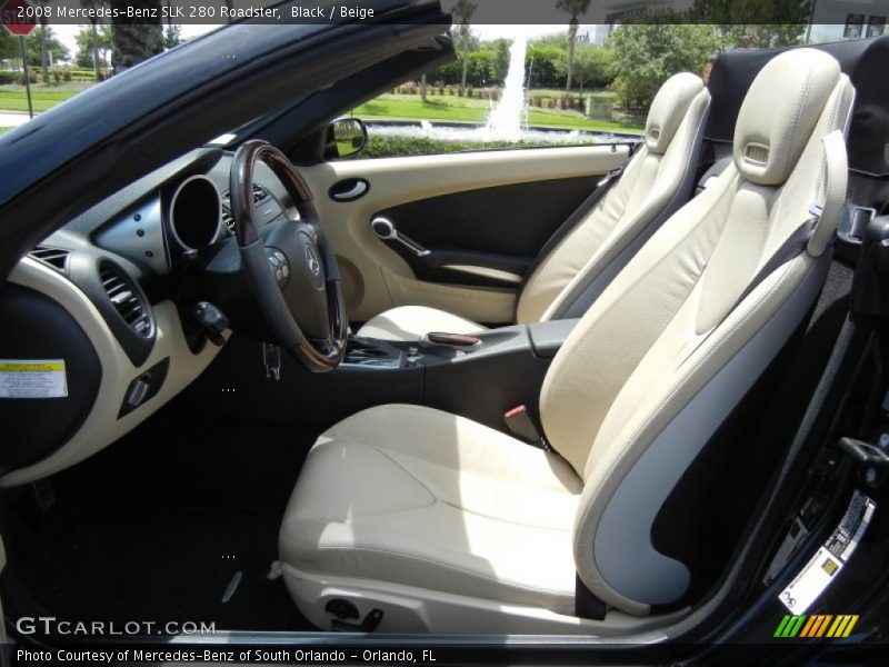  2008 SLK 280 Roadster Beige Interior