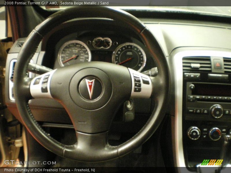 Sedona Beige Metallic / Sand 2008 Pontiac Torrent GXP AWD