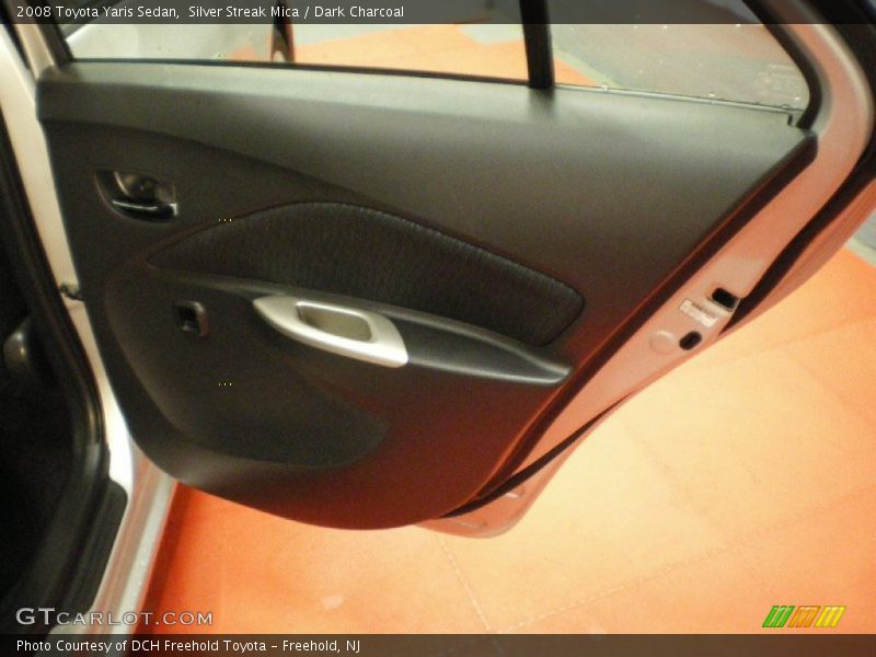 Silver Streak Mica / Dark Charcoal 2008 Toyota Yaris Sedan