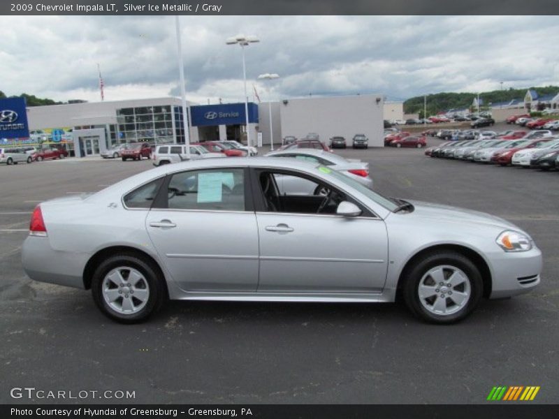 Silver Ice Metallic / Gray 2009 Chevrolet Impala LT