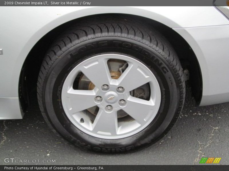 Silver Ice Metallic / Gray 2009 Chevrolet Impala LT