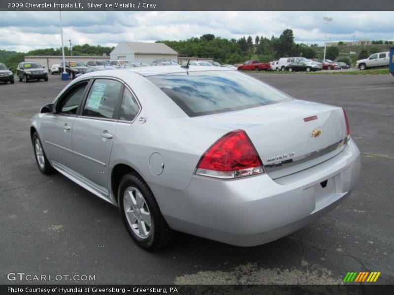 Silver Ice Metallic / Gray 2009 Chevrolet Impala LT