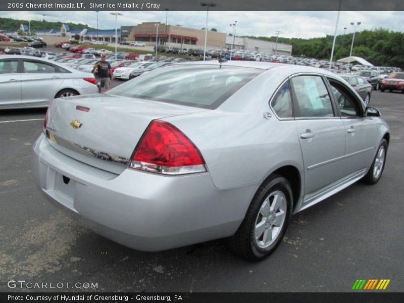 Silver Ice Metallic / Gray 2009 Chevrolet Impala LT