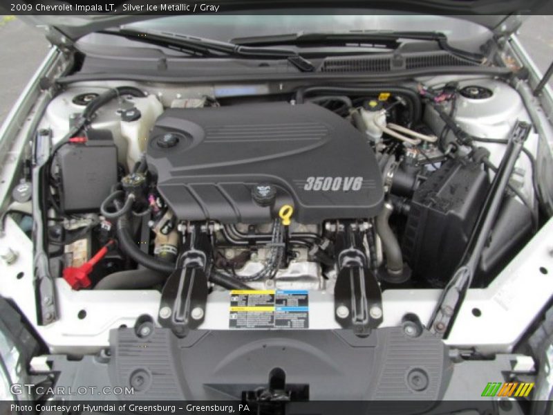 Silver Ice Metallic / Gray 2009 Chevrolet Impala LT