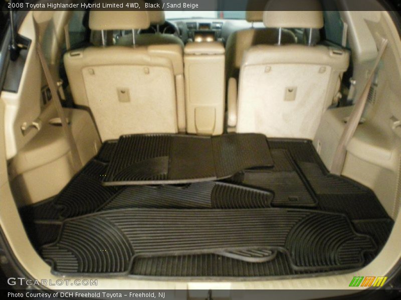 Black / Sand Beige 2008 Toyota Highlander Hybrid Limited 4WD
