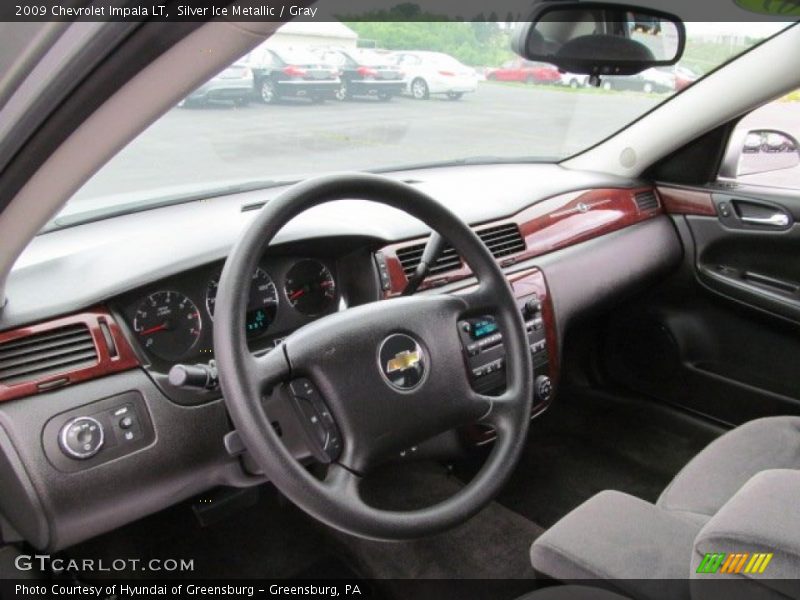 Silver Ice Metallic / Gray 2009 Chevrolet Impala LT