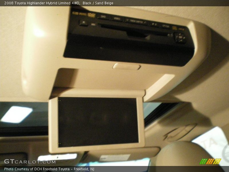 Black / Sand Beige 2008 Toyota Highlander Hybrid Limited 4WD