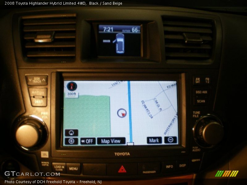 Black / Sand Beige 2008 Toyota Highlander Hybrid Limited 4WD
