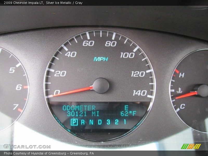 Silver Ice Metallic / Gray 2009 Chevrolet Impala LT