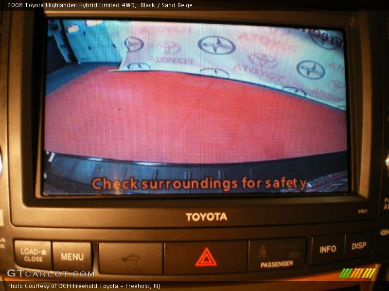 Black / Sand Beige 2008 Toyota Highlander Hybrid Limited 4WD