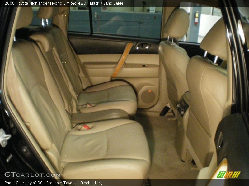 Black / Sand Beige 2008 Toyota Highlander Hybrid Limited 4WD