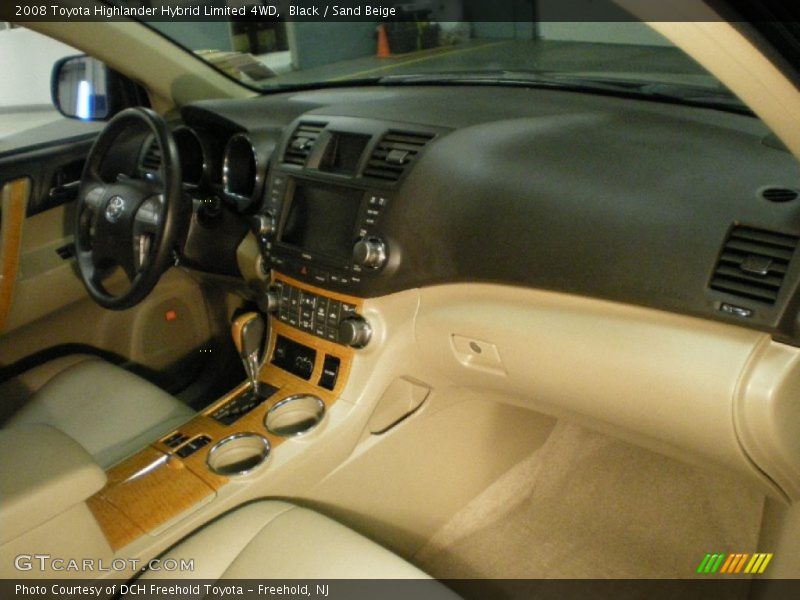 Black / Sand Beige 2008 Toyota Highlander Hybrid Limited 4WD
