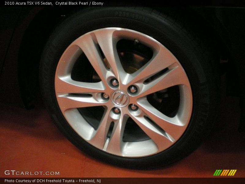 Crystal Black Pearl / Ebony 2010 Acura TSX V6 Sedan
