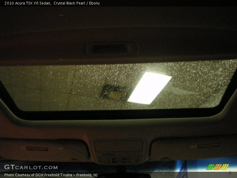 Crystal Black Pearl / Ebony 2010 Acura TSX V6 Sedan