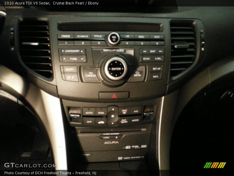 Crystal Black Pearl / Ebony 2010 Acura TSX V6 Sedan