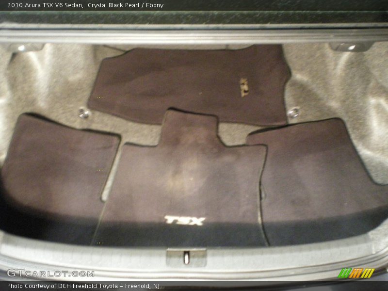 Crystal Black Pearl / Ebony 2010 Acura TSX V6 Sedan