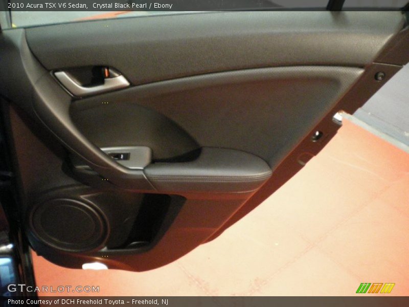 Crystal Black Pearl / Ebony 2010 Acura TSX V6 Sedan