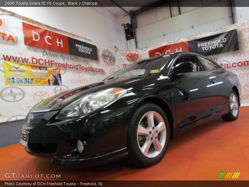 Black / Charcoal 2006 Toyota Solara SE V6 Coupe