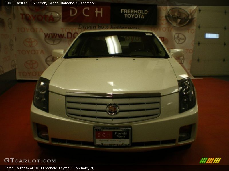 White Diamond / Cashmere 2007 Cadillac CTS Sedan