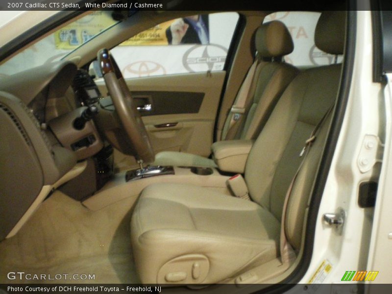 White Diamond / Cashmere 2007 Cadillac CTS Sedan