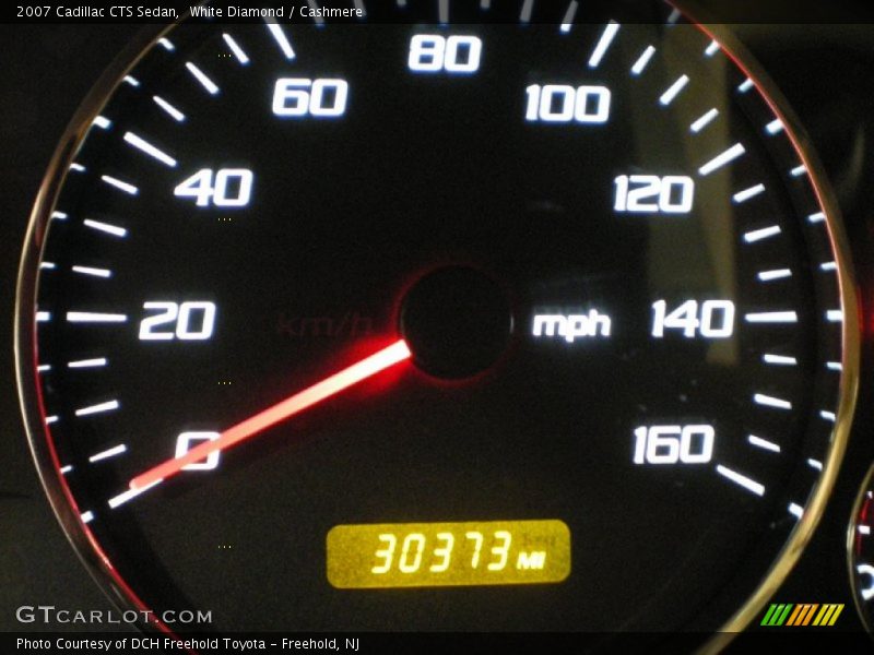 White Diamond / Cashmere 2007 Cadillac CTS Sedan