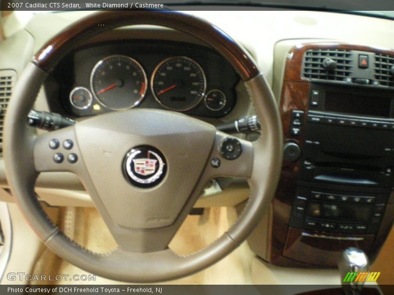 White Diamond / Cashmere 2007 Cadillac CTS Sedan