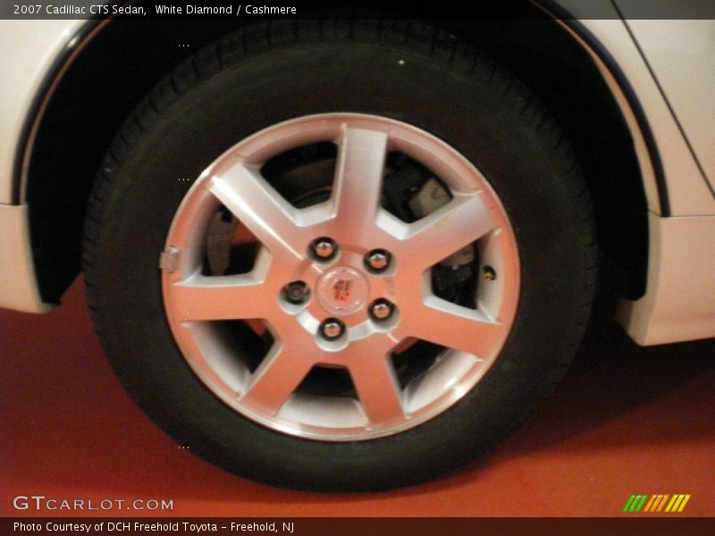 White Diamond / Cashmere 2007 Cadillac CTS Sedan