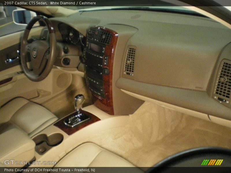 White Diamond / Cashmere 2007 Cadillac CTS Sedan