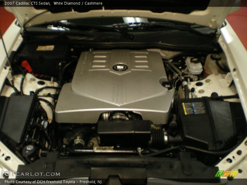 White Diamond / Cashmere 2007 Cadillac CTS Sedan