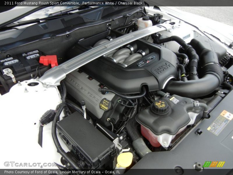  2011 Mustang Roush Sport Convertible Engine - 5.0 Liter DOHC 32-Valve TiVCT V8