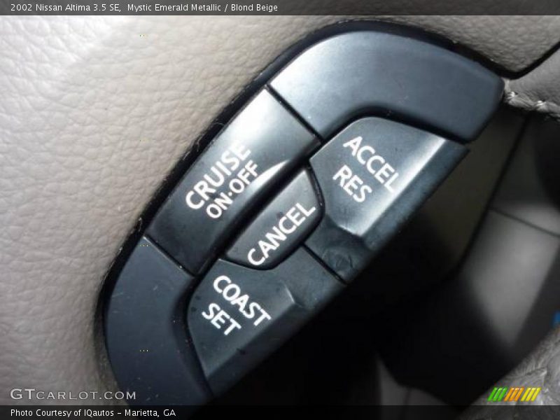 Mystic Emerald Metallic / Blond Beige 2002 Nissan Altima 3.5 SE