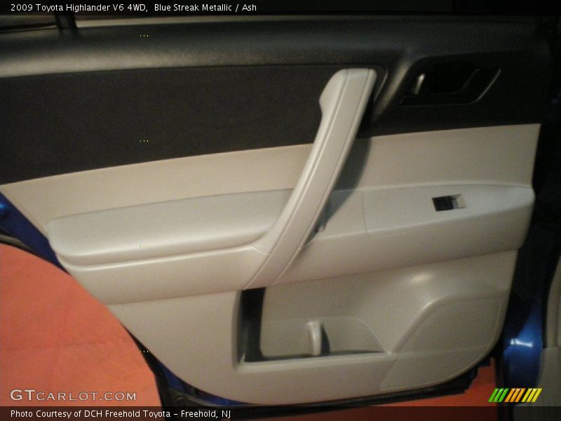 Blue Streak Metallic / Ash 2009 Toyota Highlander V6 4WD