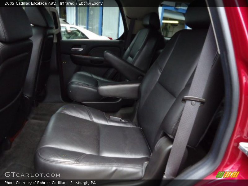 Infrared / Ebony/Ebony 2009 Cadillac Escalade AWD