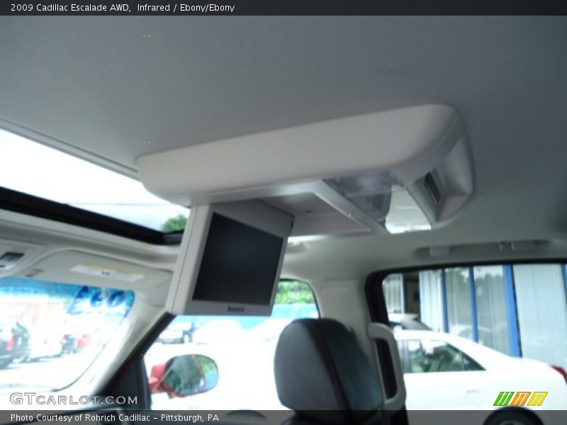 Infrared / Ebony/Ebony 2009 Cadillac Escalade AWD