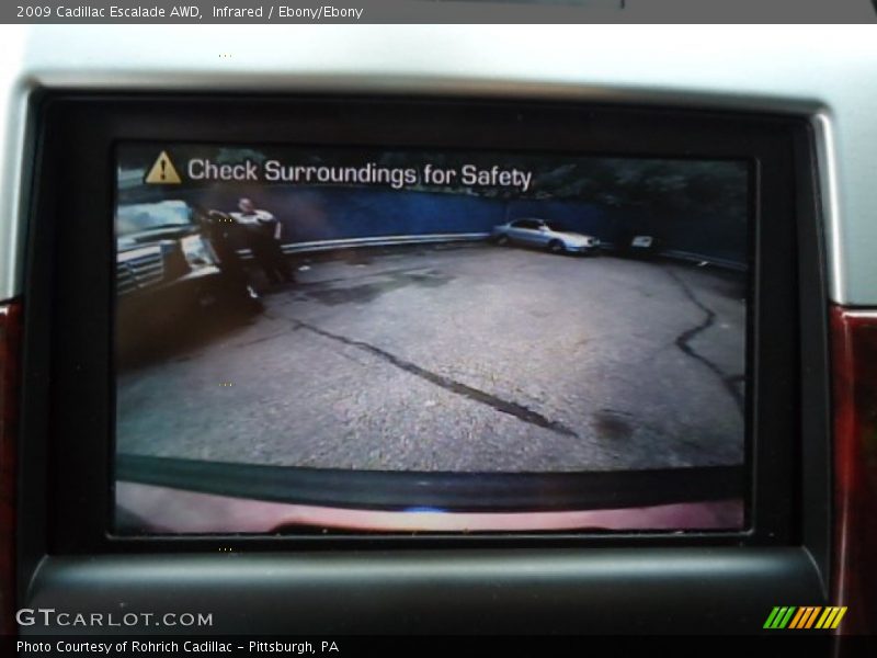 Infrared / Ebony/Ebony 2009 Cadillac Escalade AWD