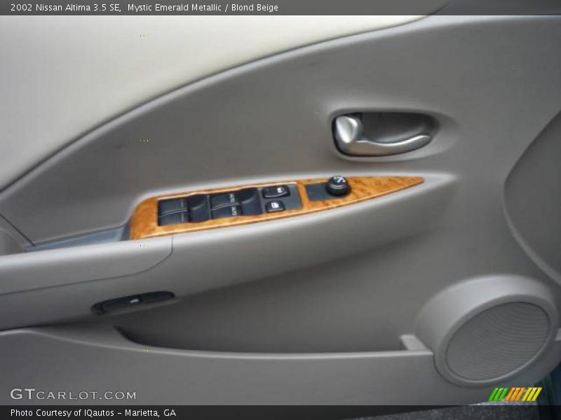 Mystic Emerald Metallic / Blond Beige 2002 Nissan Altima 3.5 SE