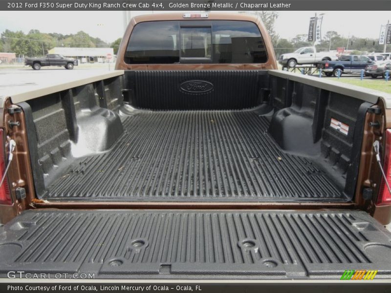  2012 F350 Super Duty King Ranch Crew Cab 4x4 Trunk