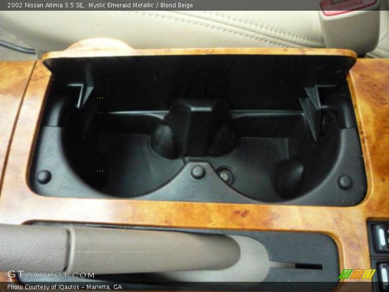 Mystic Emerald Metallic / Blond Beige 2002 Nissan Altima 3.5 SE