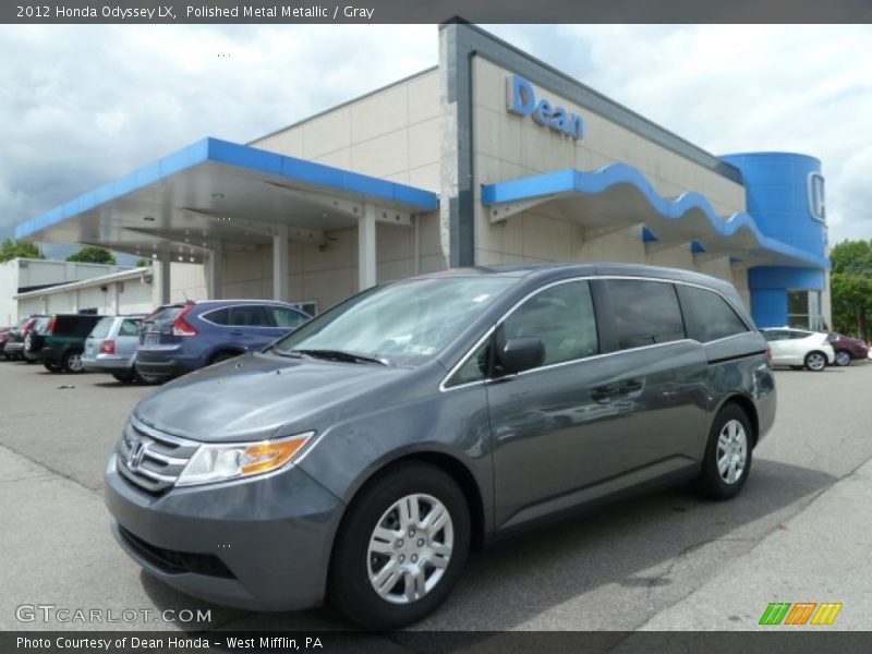 Polished Metal Metallic / Gray 2012 Honda Odyssey LX