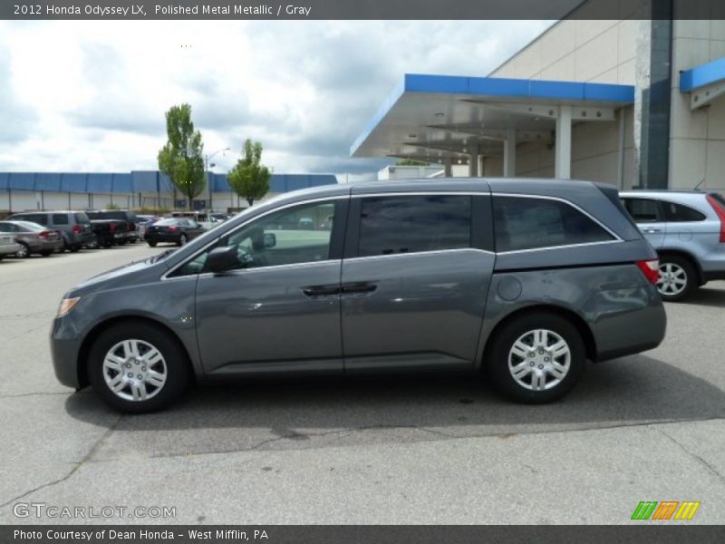 Polished Metal Metallic / Gray 2012 Honda Odyssey LX