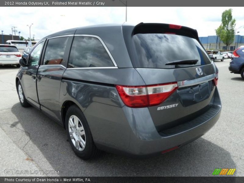 Polished Metal Metallic / Gray 2012 Honda Odyssey LX